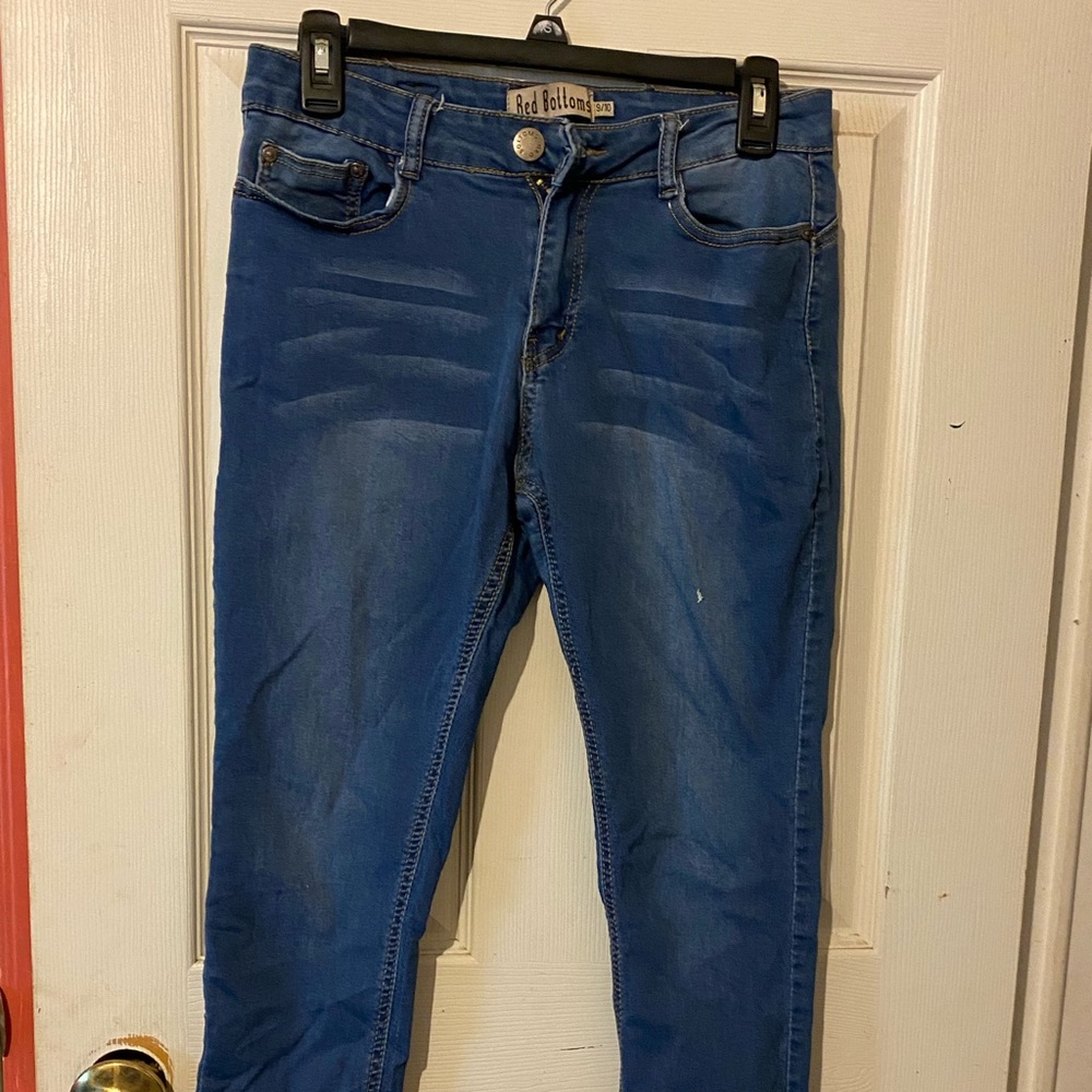 Blue Skinny Jeans